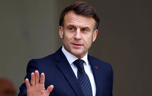 Макрон відповів на погрози Трампа про підвищення мит на французьке вино